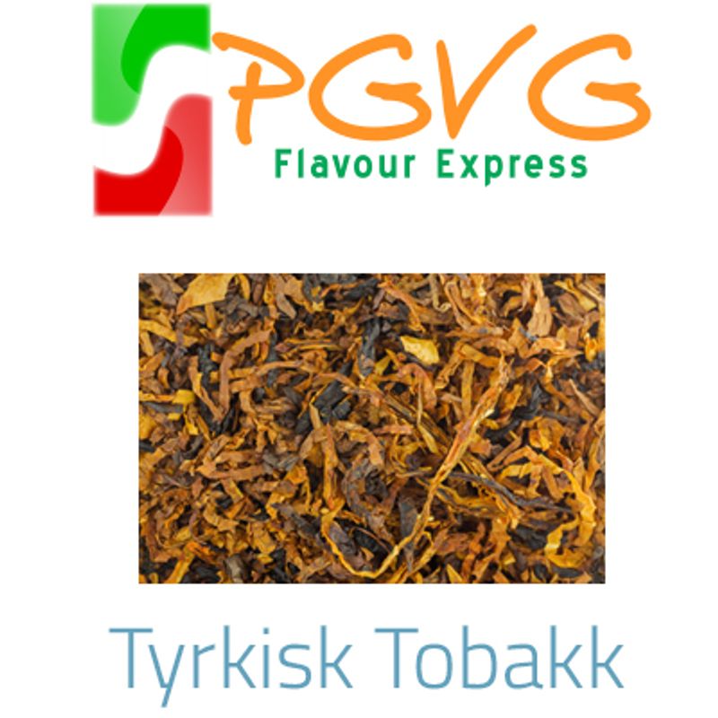 PGVG Flavour Express - Tyrkisk Tobakk, Aroma