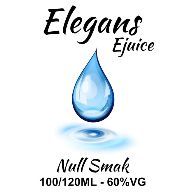 Hovedbilde Elegans - Null smak, Ejuice 100/120ml