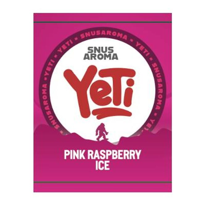 Hovedbilde Yeti - Pink Raspberry Ice, Snusaroma