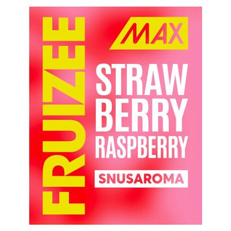 Fruizee Max - Strawberry Raspberry, Snusaroma