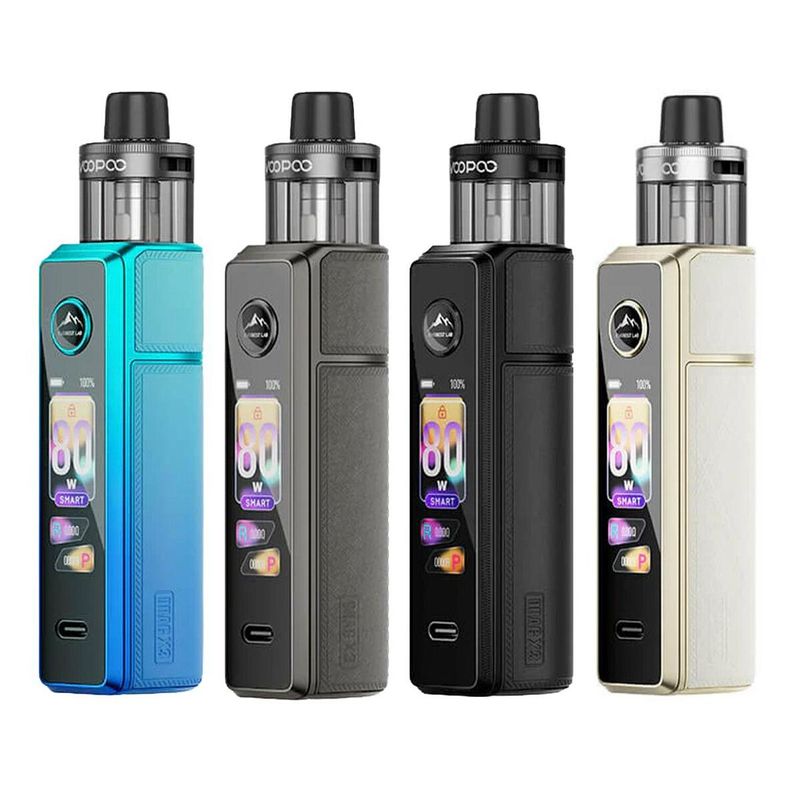 Voopoo Drag X3 Pod Kit 2ml 80W, Esigarett Sett 